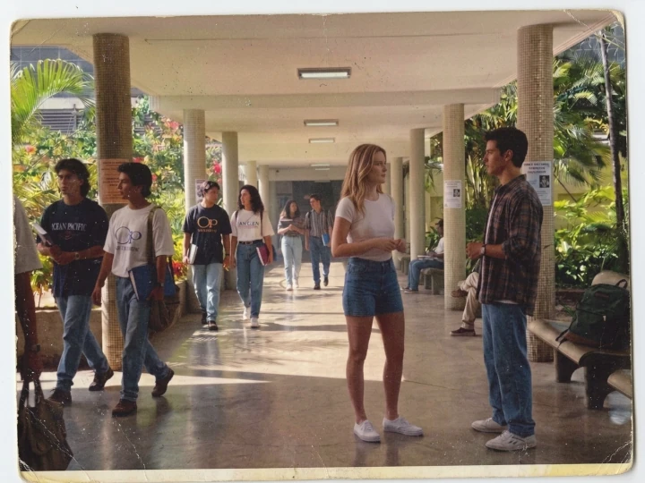 En la universidad. 1992